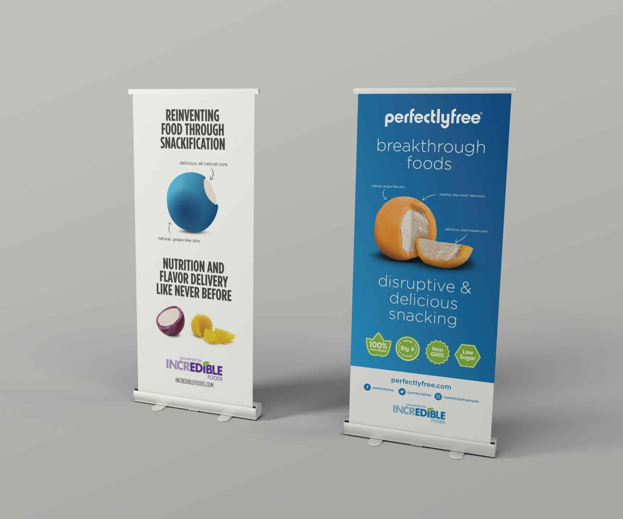Incredible Foods — banners