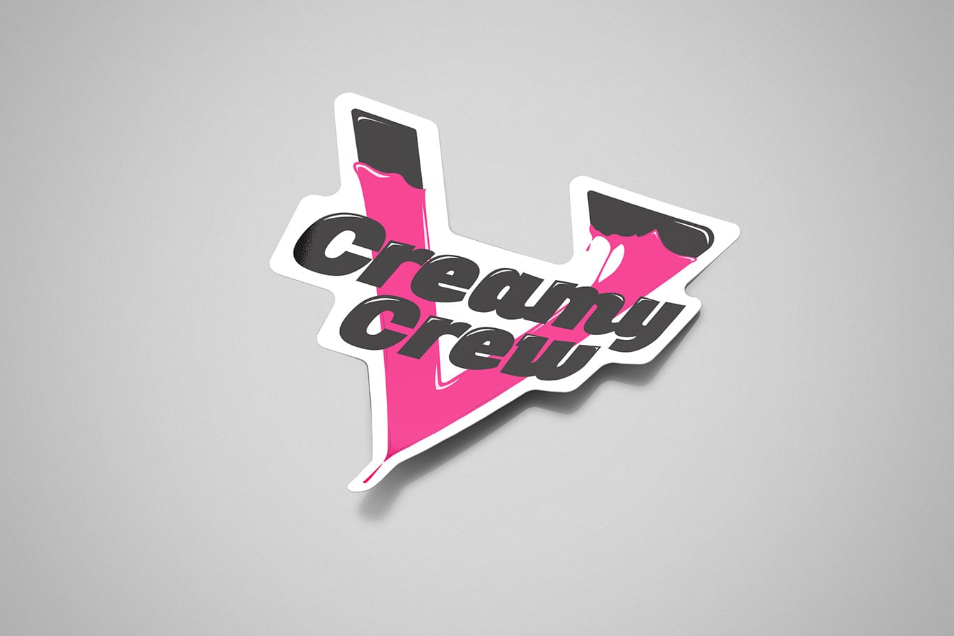 Vice Cream — creamy crew sticker