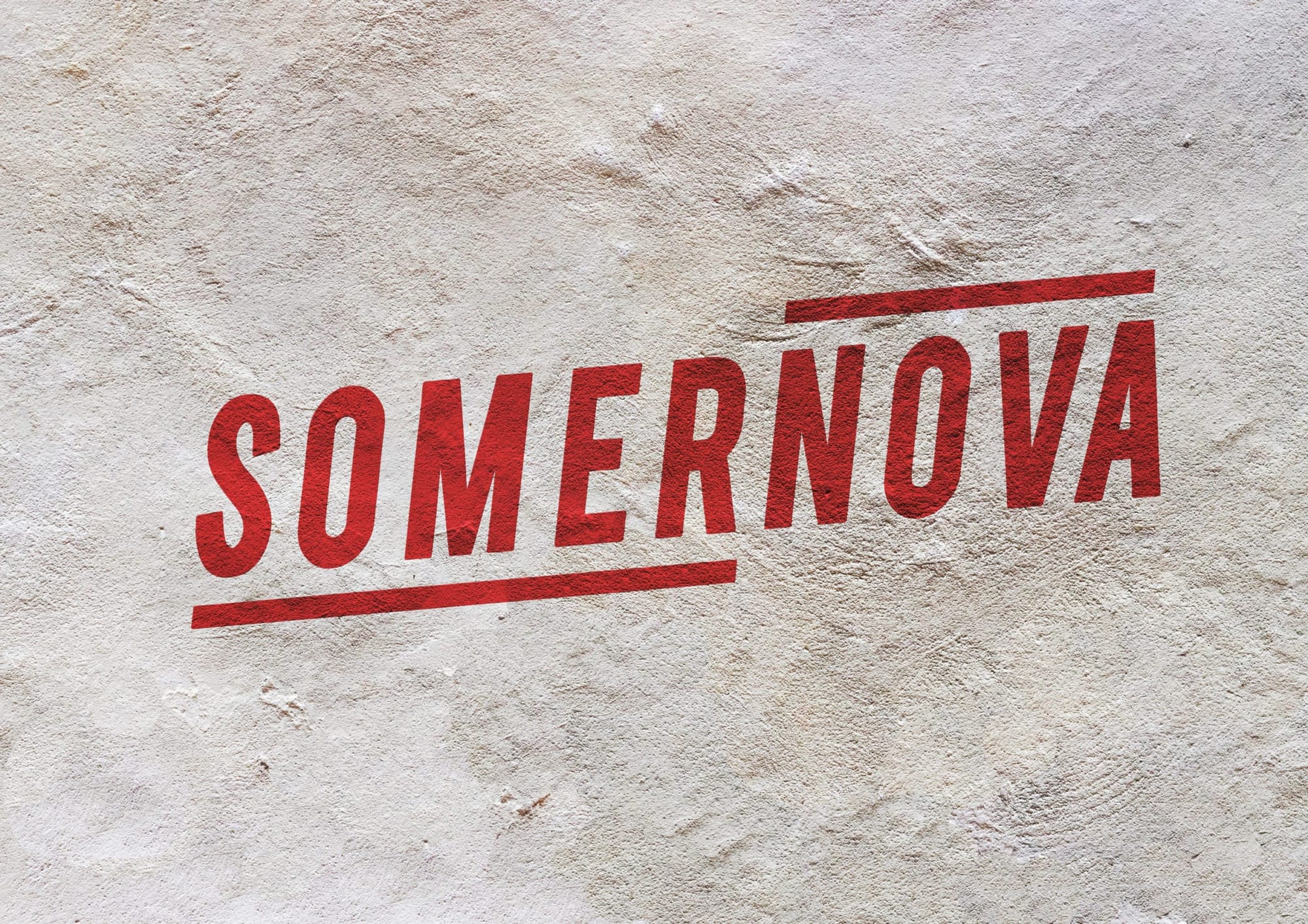 Somernova — wall logo