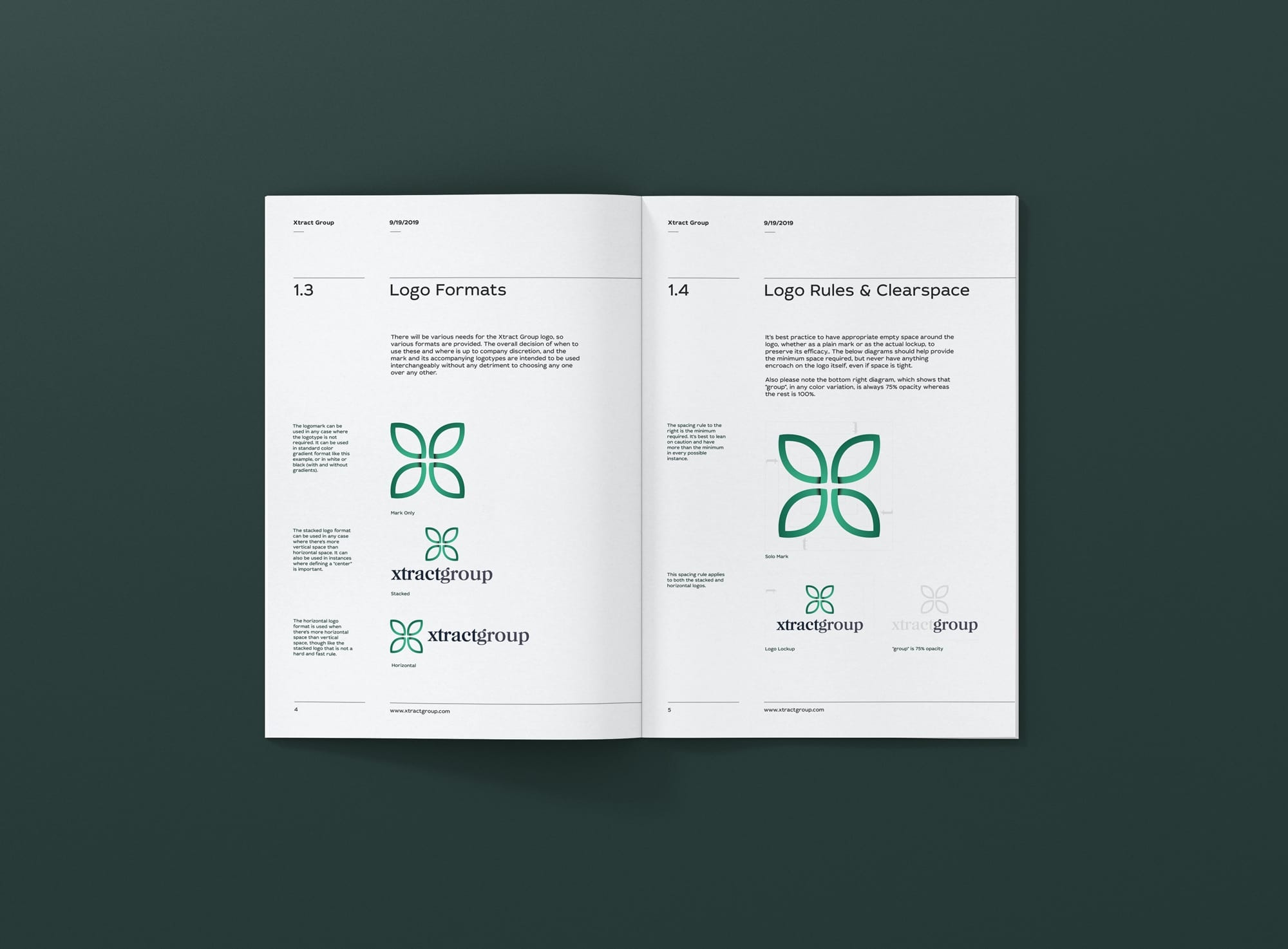 Xtract Group — brand guide