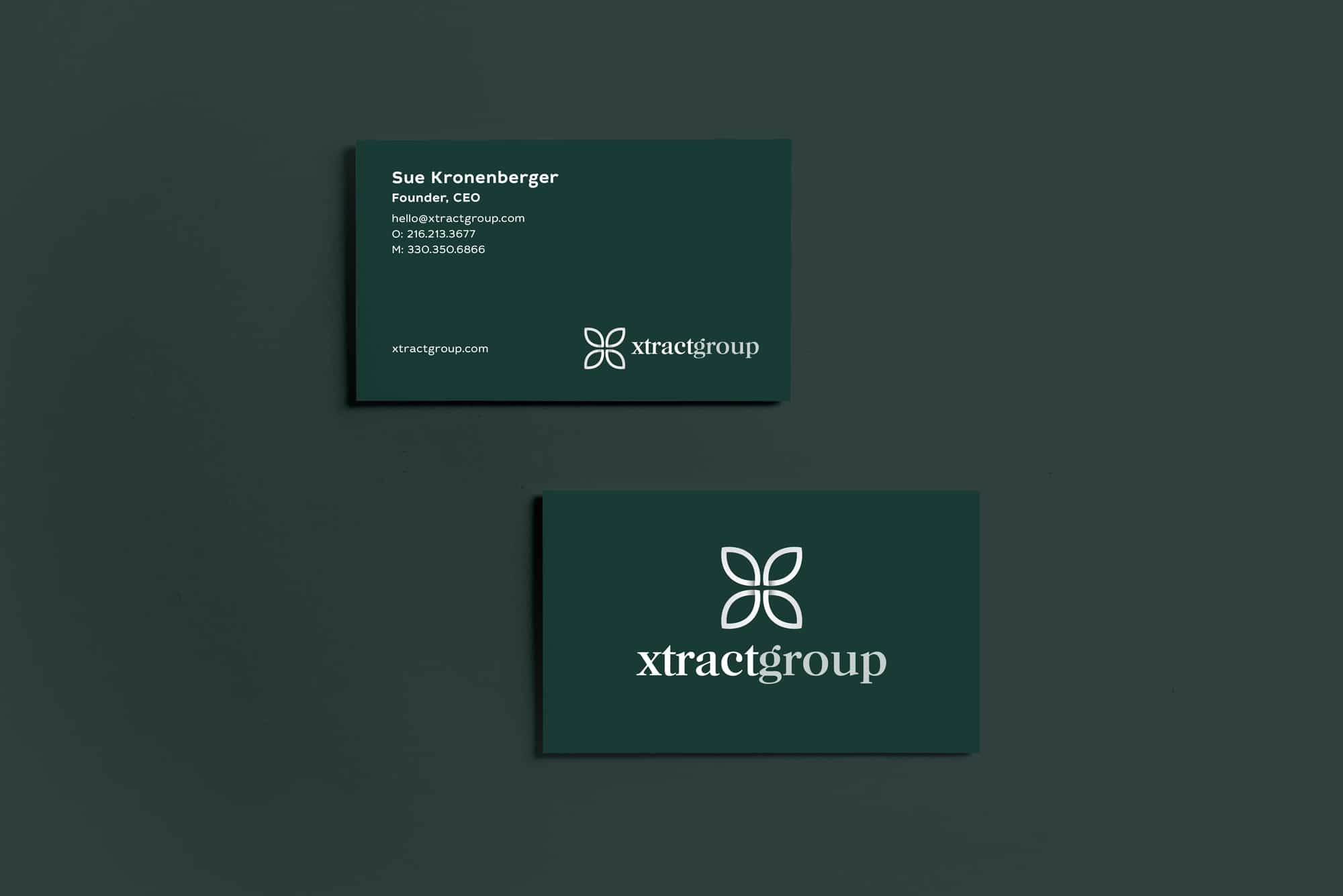 Xtract Group — business cards