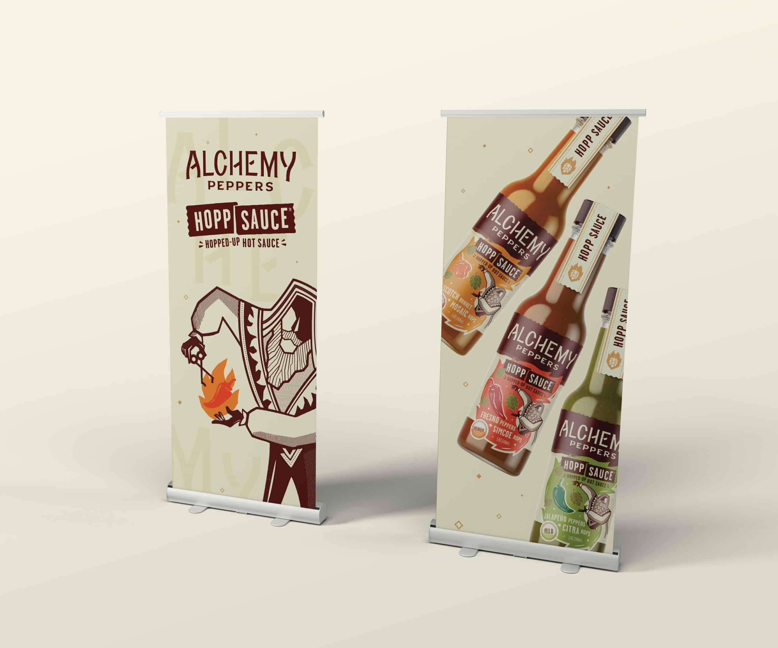 Alchemy Peppers — hopp suace banners