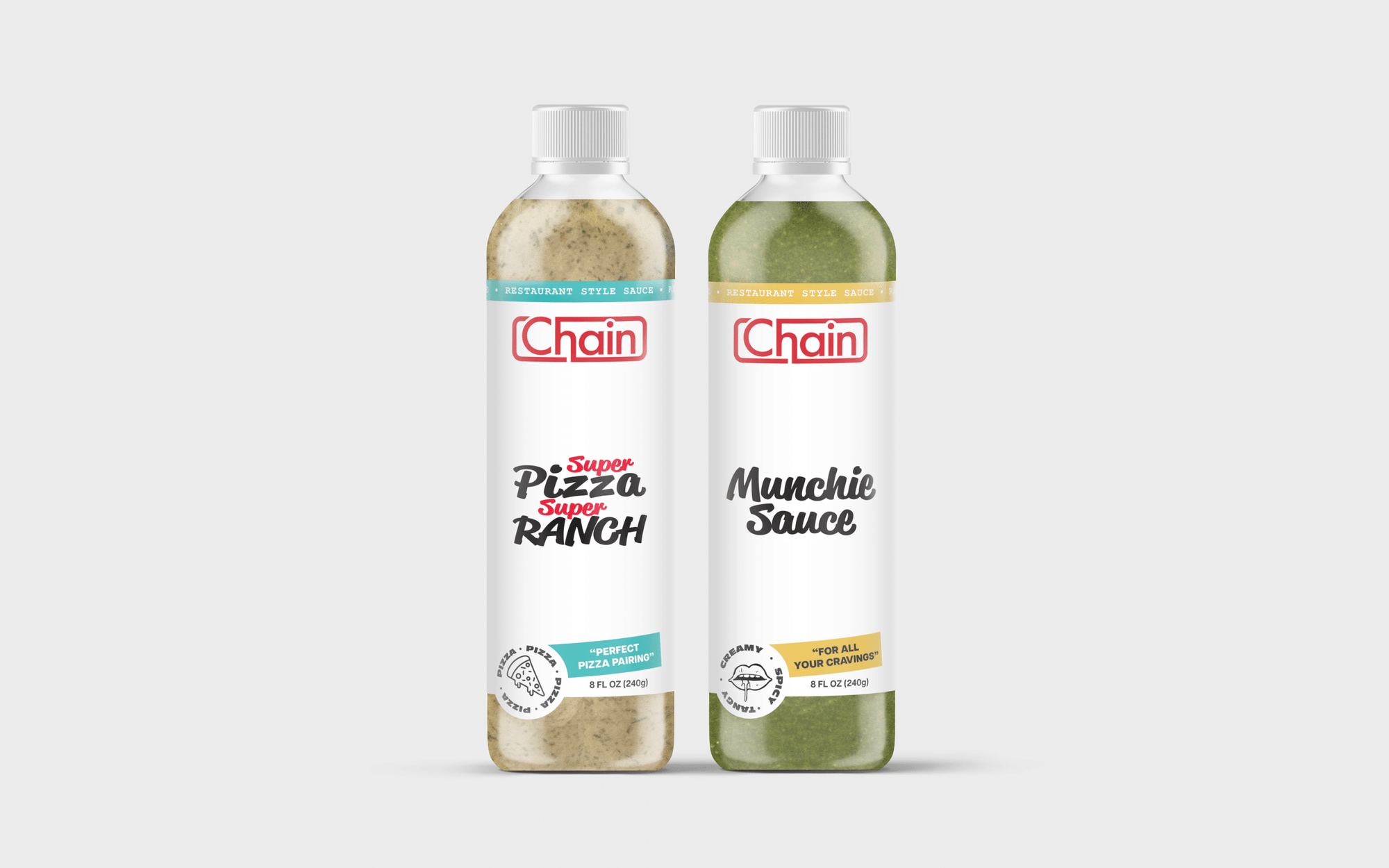 CHAIN — sauce ranch and munchies