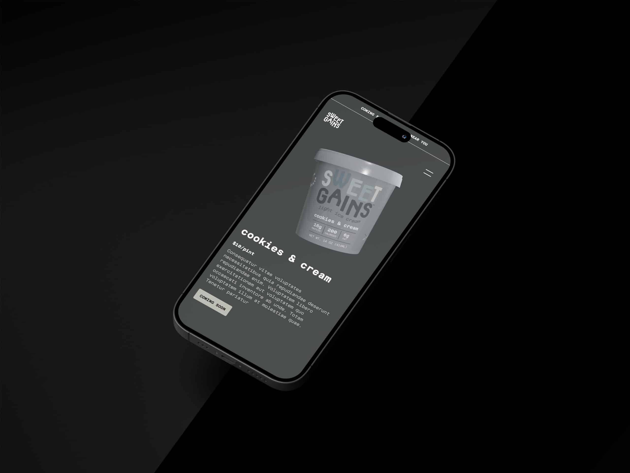 Sweetgains — mobile